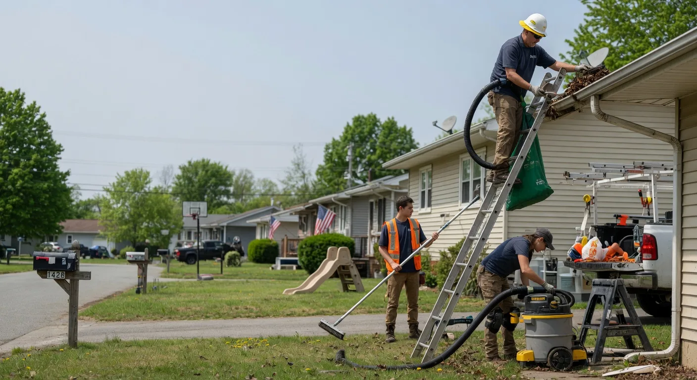 Gutter Installation in Normal, IL near me